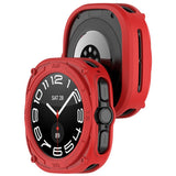 Samsung Galaxy Watch Ultra 2 (47mm) Fleksibelt Plast Armor Deksel - Rød