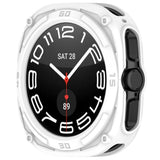 Samsung Galaxy Watch Ultra 2 (47mm) Fleksibelt Plast Armor Deksel - Hvit