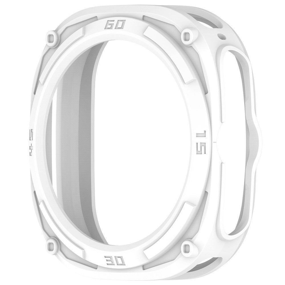 Samsung Galaxy Watch Ultra 2 (47mm) Fleksibelt Plast Armor Deksel - Hvit