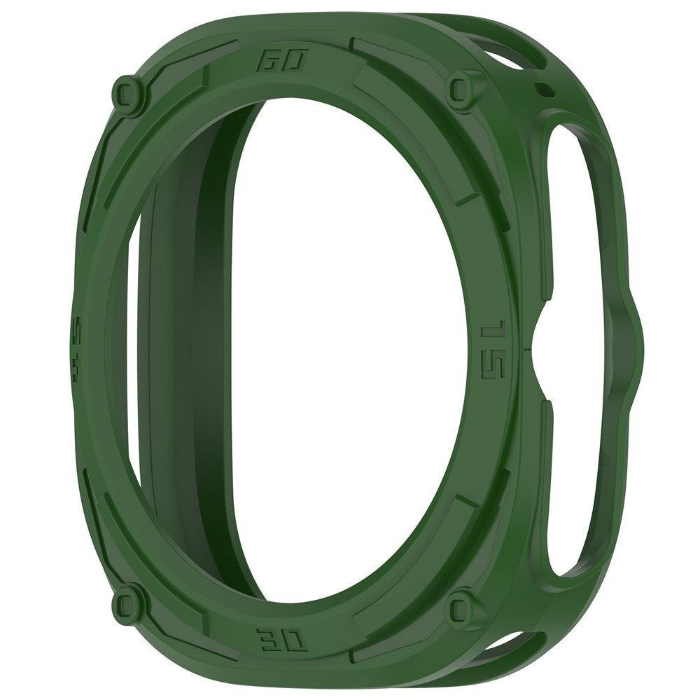 Samsung Galaxy Watch Ultra 2 (47mm) Fleksibelt Plast Armor Deksel - Grønn