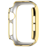 Apple Watch Series 12 (46mm) Hardt Plast Deksel - Gull & Rhinsten