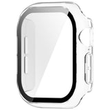 Apple Watch Series 12 (42mm) Hardt Plast Deksel med Innebygd Skjermbeskyttelsesglass - Gjennomsiktig