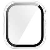 Apple Watch Series 12 (42mm) Hardt Plast Deksel med Innebygd Skjermbeskyttelsesglass - Gjennomsiktig