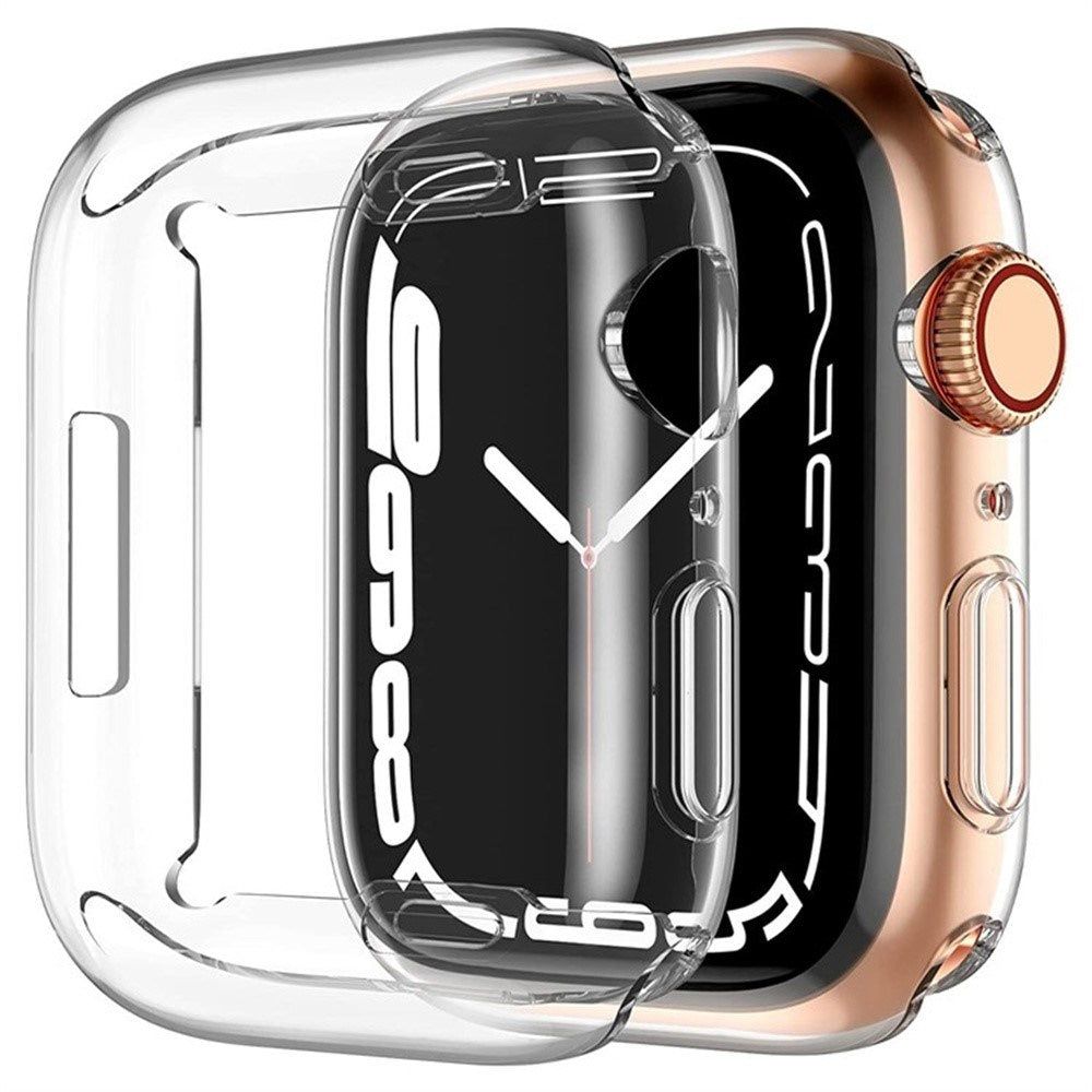 Apple Watch Series 12 (42mm) EIDERWOOD Fleksibelt Plast Deksel - Gjennomsiktig