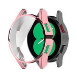 Samsung Galaxy Watch 4 (40 mm) Hard Plast Deksel m. Innebygd Skjermbeskyttelse - Rosa