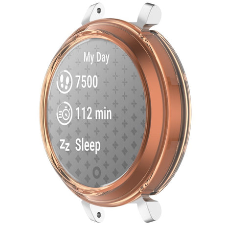 Garmin Lily 2 / Lily 2 Classic Fleksibelt TPU Plast Deksel – Rose Gold
