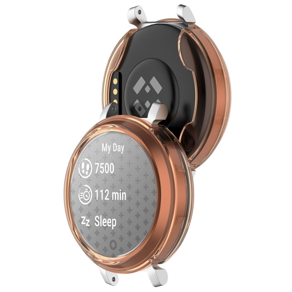 Garmin Lily 2 / Lily 2 Classic Fleksibelt TPU Plast Deksel – Rose Gold