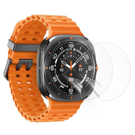 Samsung Galaxy Watch Ultra (47mm) Beskyttelsesfilm – 2 stk – Gjennomsiktig