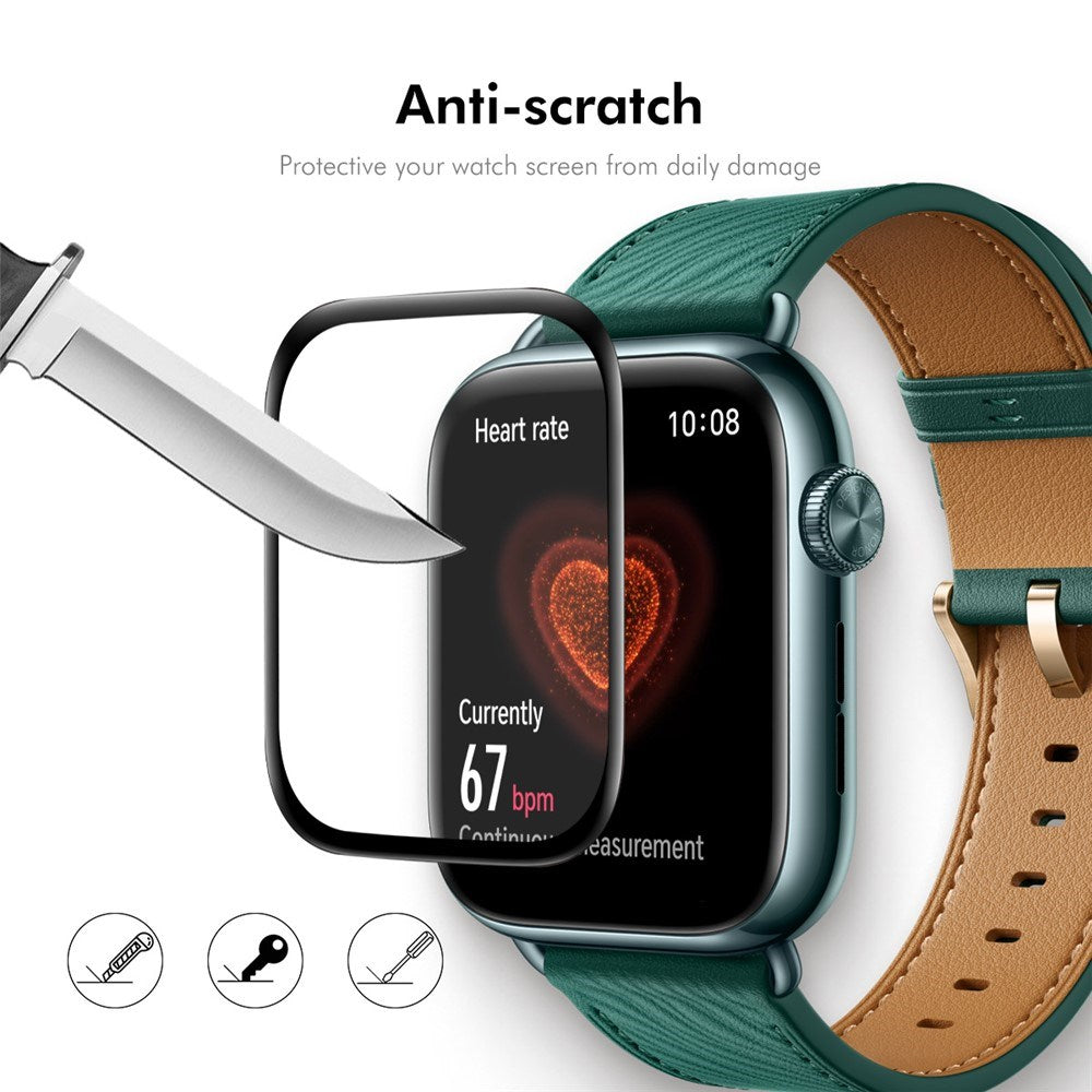 Xiaomi Smart Band 10 Pro / 9 Pro / 8 Pro ENKAY Beskyttelsesfilm - Gjennomsiktig / Svart