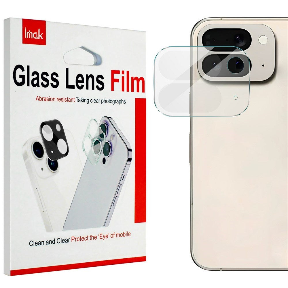 IMAK Google Pixel 10 Pro Fold Kameralinsebeskytter - Herdet Glass - Gjennomsiktig
