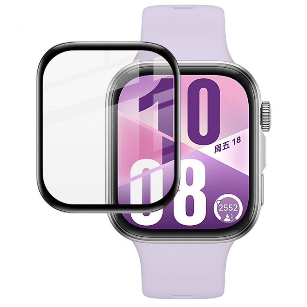 Huawei Watch Fit 4 IMAK Skjermbeskyttelsesfilm - Gjennomsiktig / Svart Kant