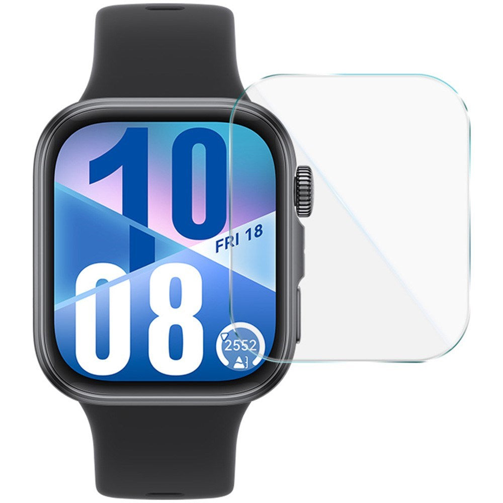 Huawei Watch Fit 4 Pro IMAK Herdet Beskyttelsesglass m. Installasjonsramme - Gjennomsiktig