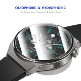 Samsung Galaxy Watch 8 (44mm) Skjermbeskytter i Herdet Glass - 2 Stk. - Gjennomsiktig