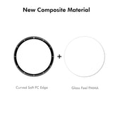 ENKAY OnePlus Watch 3 (43mm) Skjermbeskytter - 2 stk. - Gjennomsiktig / Svart Kant