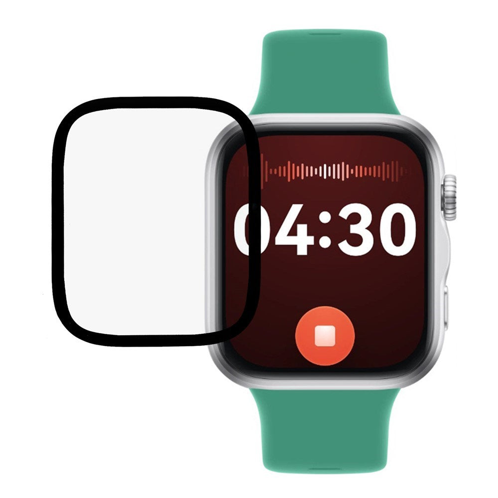 Huawei Watch Fit 5 PMMA Skjermbeskytter - Genomskinlig / Svart Kant