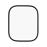 Apple Watch SE/6/5/4 (40mm) Herdet glass - Skjermbeskytter - Gjennomsiktig / Svart Kant
