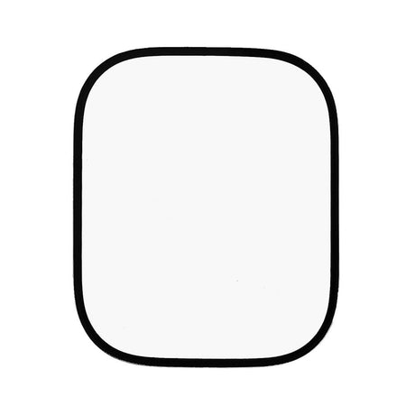 Apple Watch SE/6/5/4 (40mm) Herdet glass - Skjermbeskytter - Gjennomsiktig / Svart Kant