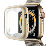 Apple Watch Ultra 3 / 2 / 1 (49mm) Fleksibelt Plast Deksel m. Skjermbeskyttelse - Gull