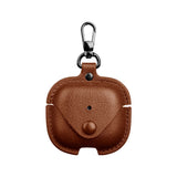 Airpods 4 Vegan Lærveske - Brun