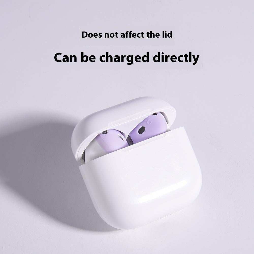 Silikon Deksel for Apple AirPods (4. gen.) Ørepropper - Hvit