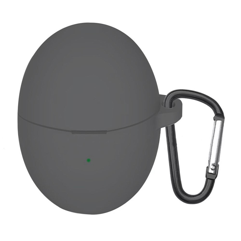 Huawei FreeBuds 6 Silikondeksel med Karabinkrok – Grå