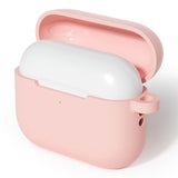 Apple AirPods Pro (3. gen.) Silikon Deksel med Karabinkrok – Rosa