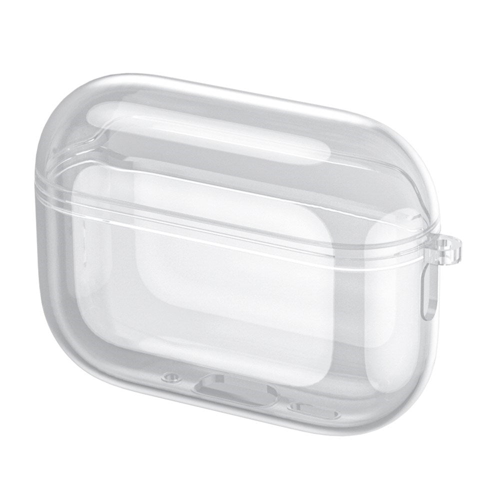 Apple AirPods Pro (3. gen.) Transparent Fleksibelt Plast Deksel - Gjennomsiktig