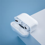 Apple AirPods Pro (3. gen.) Transparent Fleksibelt Plast Deksel - Gjennomsiktig / Lilla