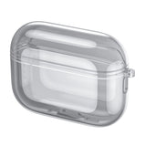 Apple AirPods Pro (3. gen.) Transparent Fleksibelt Plast Deksel - Gjennomsiktig / Svart
