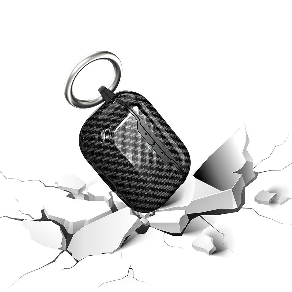 Apple AirPods Pro (3. gen.) Carbon Plast Deksel - Svart