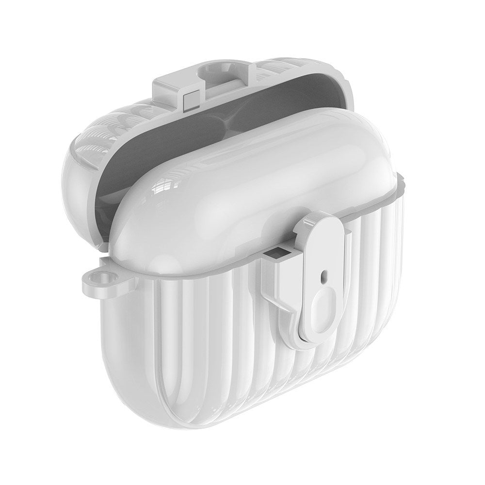 Apple AirPods Pro (3. gen.) Hybrid Plast Deksel - Hvit