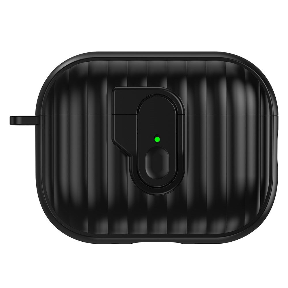 Apple AirPods Pro (3. gen.) Hybrid Plast Deksel - Svart