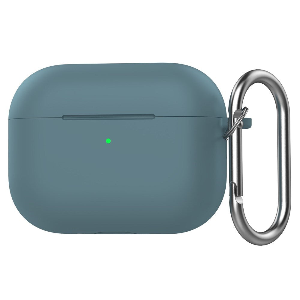 Apple AirPods Pro (3. gen.) Silikon Deksel - Karabinkrok - Grønn