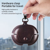 Huawei FreeBuds Pro 5 / 4 / 3 Kunstskinn Deksel - Brun