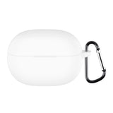 Huawei FreeBuds Pro 5 Silikondeksel med Karabinkrok - Hvit