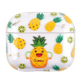 Apple AirPods (3. Gen.) Hard Plast Deksel m. Mønster – Ananas