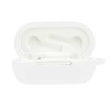 OnePlus Buds Z2 Silikondeksel med Karabinkrok - Hvit