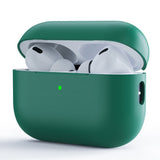 Apple AirPods Pro (2. Gen.) Todelt Silikon Deksel – Mørkegrønn