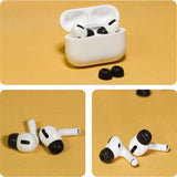 AirPods Pro (1. & 2. Gen.) AHASTYLE Memory Foam Ørepropper – S / M / L – Hvit
