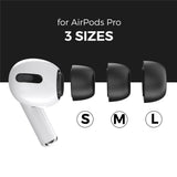 AirPods Pro (1. & 2. Gen.) AHASTYLE Memory Foam Ørepropper – S / M / L – Hvit