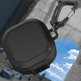 Samsung Galaxy Buds2 / Buds2 Pro / Buds Pro / Buds Live Hybrid Plast Deksel m. Karabinkrok - Svart / Rød