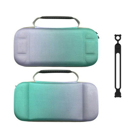 Nintendo Switch 2 Organisasjons- og Transportetui med Håndtak - Lilla / Grønn