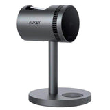 Aukey MagFusion 3-i-1 Pro Qi2 Trådløs Lader - MagSafe Kompatibel - Grå