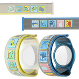 AirTag 1. & 2. Gen. Nylonarmbånd for Barn - Dinosaurer
