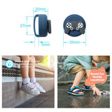 Apple AirTag 1. & 2. Gen. Silikon Holder for Sko med Motiv - Hval