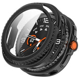 Samsung Galaxy Watch 8 Classic (46 mm) Hard Plast Deksel med Innebygd Skjermbeskytter - Svart