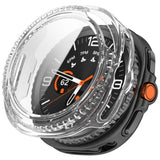 Samsung Galaxy Watch 8 Classic (46 mm) Hard Plast Deksel med Innebygd Skjermbeskytter - Gjennomsiktig