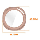 Samsung Galaxy Watch 8 Classic (46 mm) Hard Plast Deksel med Innebygd Skjermbeskytter - Gjennomsiktig