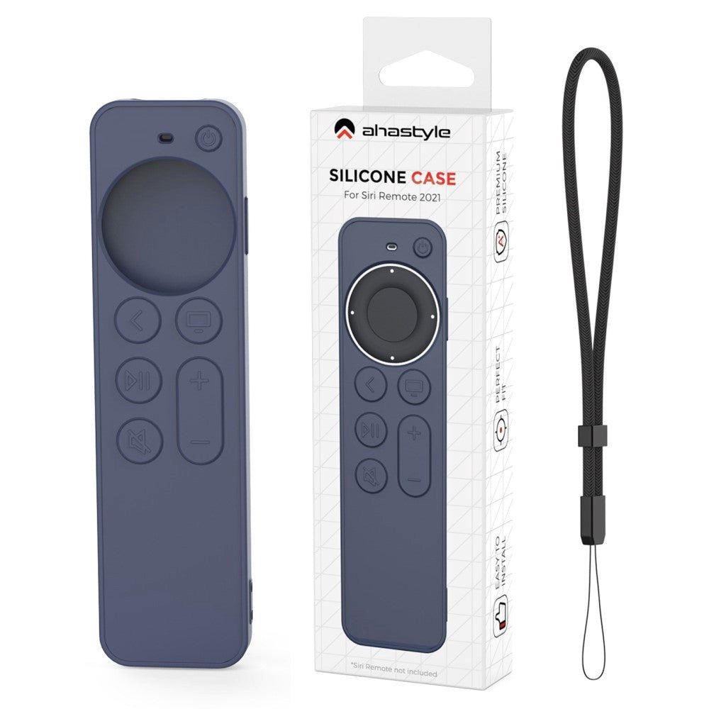 Apple Siri Remote Silikondeksel (2. og 3. Generasjon) - Blå