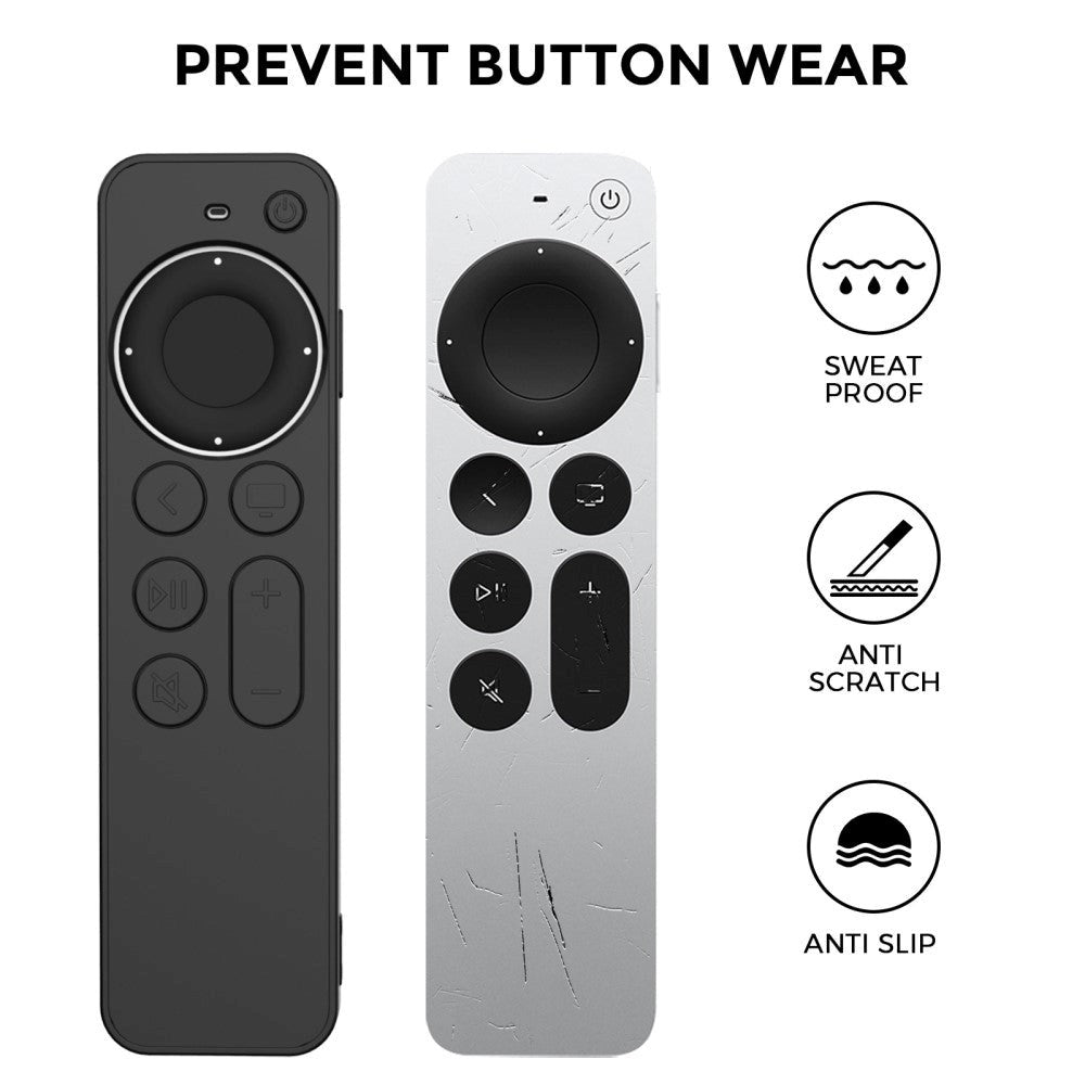 Apple Siri Remote Silikondeksel (2. og 3. Generasjon) - Blå